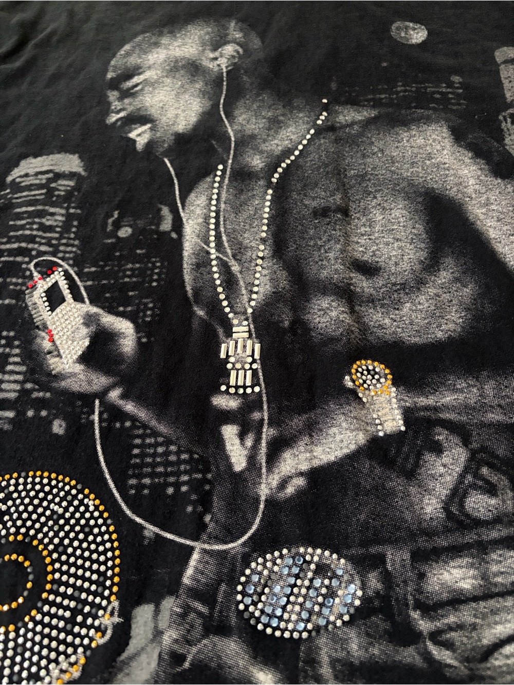 Vintage Black Graphic 2Pac Oversized Tee - Picture 4 of 11